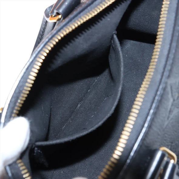 Louis Vuitton Noir Monogram Empreinte Leather Speedy 20  [Clearance Sale]