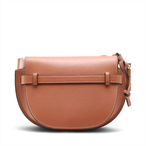 Loewe Brown Leather Mini Gate Bag  [Clearance Sale]