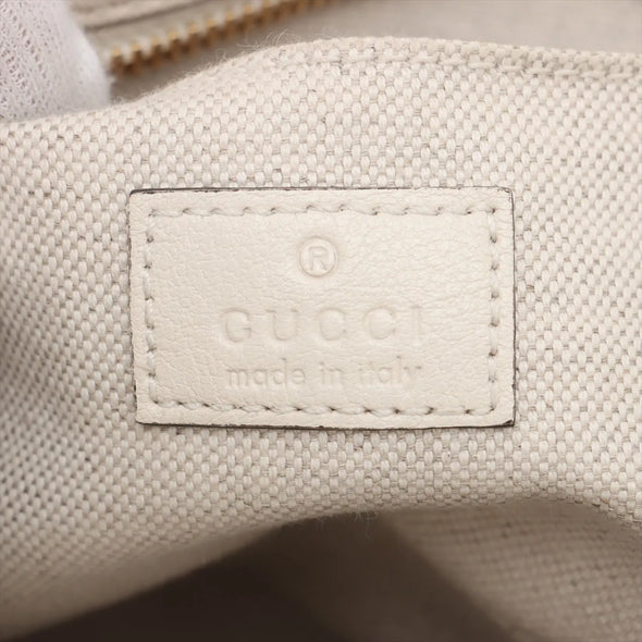 Gucci White Leather Blondie Small Shoulder Bag [Clearance Sale]