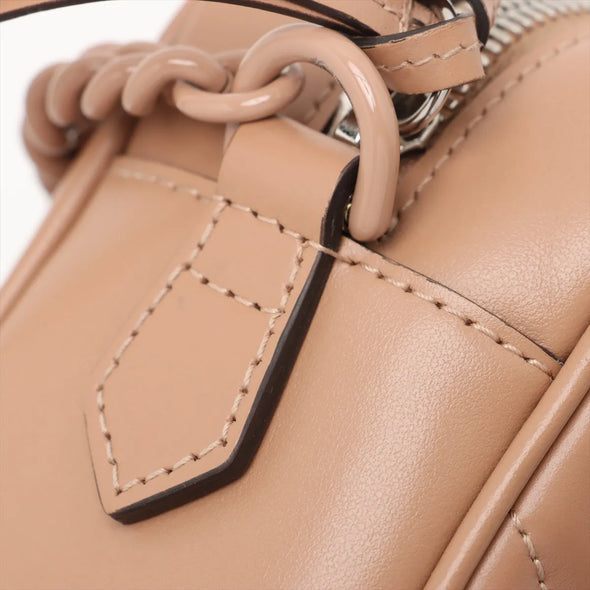 Gucci Beige Leather GG Marmont Small Shoulder Bag [Clearance Sale]