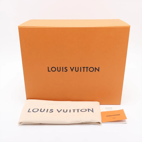 Louis Vuitton Black Leather Lock Me Bucket Bag [Clearance Sale]