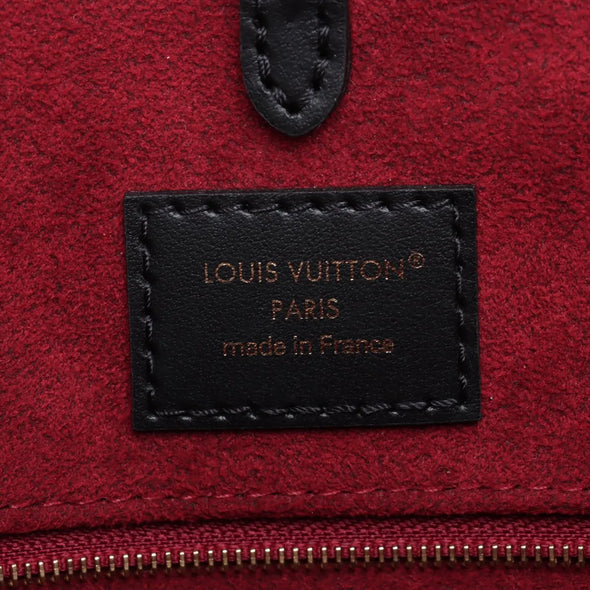Louis Vuitton Black Beige Bicolor Monogram Empreinte Leather OnTheGo MM [Clearance Sale]