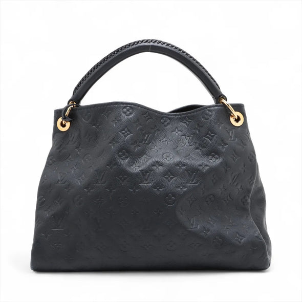 Louis Vuitton Noir Monogram Empreinte Leather Vintage Artsy MM [Clearance Sale]