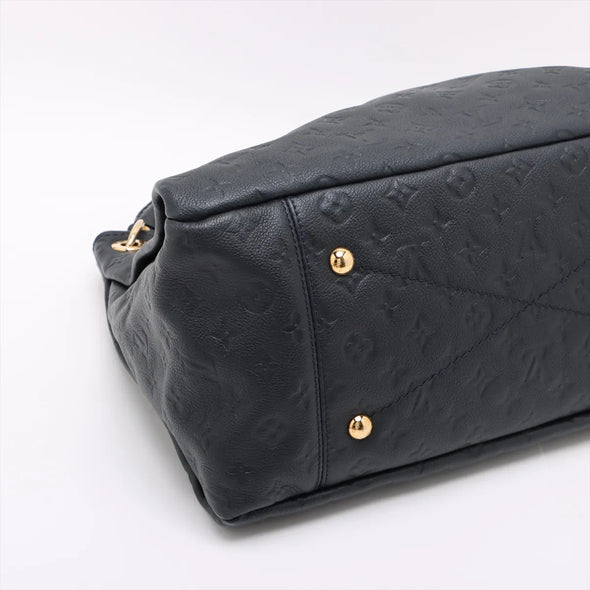 Louis Vuitton Noir Monogram Empreinte Leather Vintage Artsy MM [Clearance Sale]