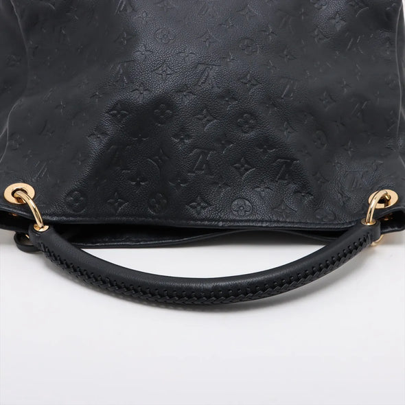 Louis Vuitton Noir Monogram Empreinte Leather Vintage Artsy MM [Clearance Sale]
