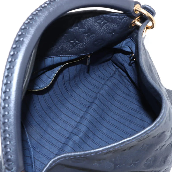 Louis Vuitton Noir Monogram Empreinte Leather Vintage Artsy MM [Clearance Sale]