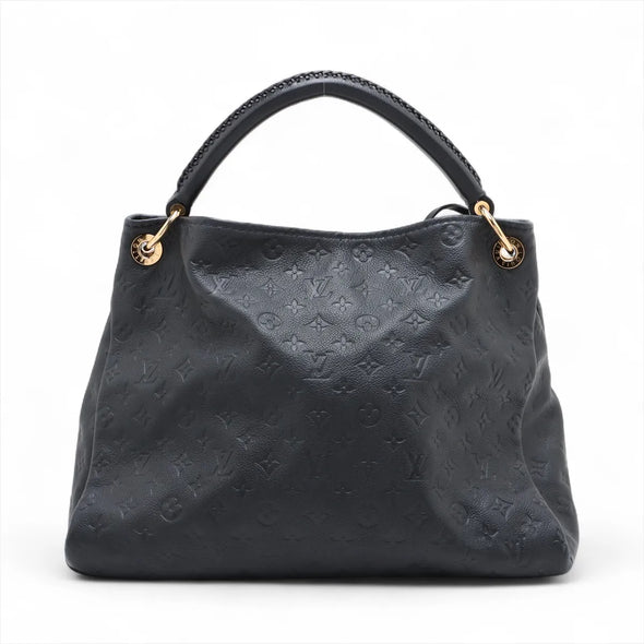 Louis Vuitton Noir Monogram Empreinte Leather Vintage Artsy MM [Clearance Sale]