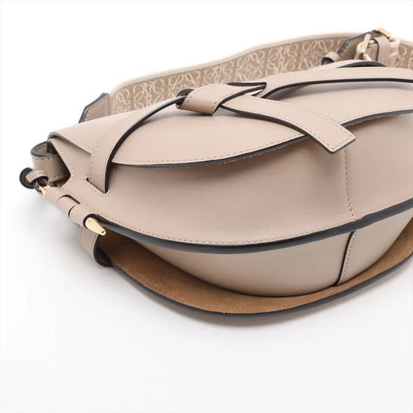 Loewe Beige Leather Mini Gate Bag [Clearance Sale]