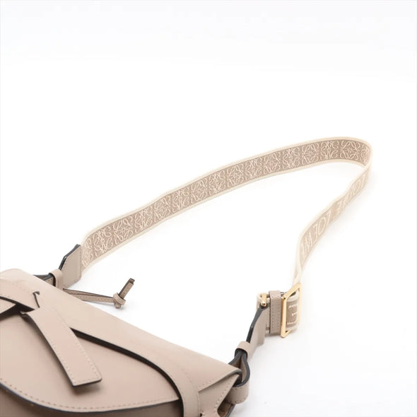 Loewe Beige Leather Mini Gate Bag [Clearance Sale]