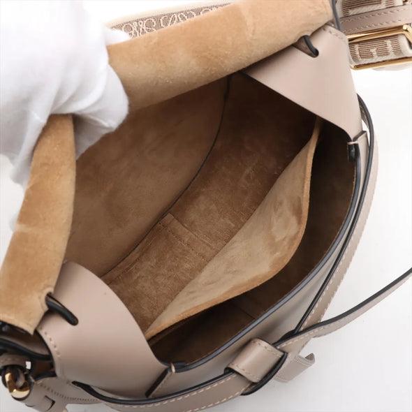 Loewe Beige Leather Mini Gate Bag [Clearance Sale]