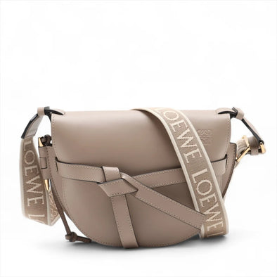 Loewe Beige Leather Mini Gate Bag [Clearance Sale]