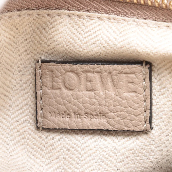 Loewe Beige Leather Small Puzzle Bag [Clearance Sale]