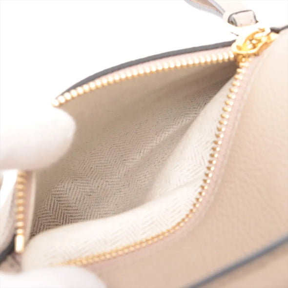 Loewe Beige Leather Small Puzzle Bag [Clearance Sale]