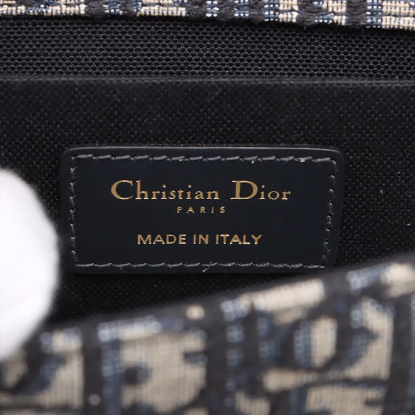 Christian Dior Blue Dioe Oblique Jacquard 30 Montaigne Chain Bag [Clearance Sale]