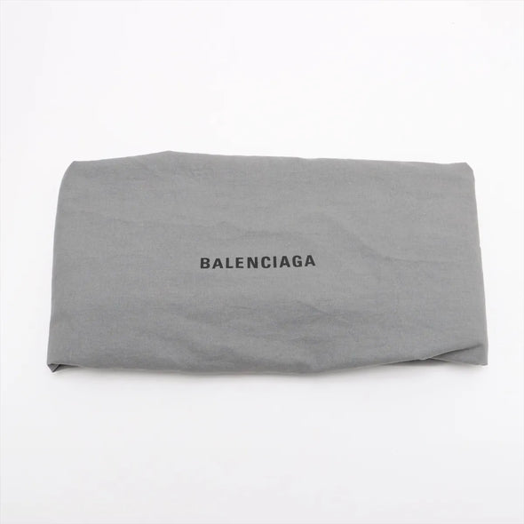 Balenciaga Black Canvas Navy Cabas [Clearance Sale]