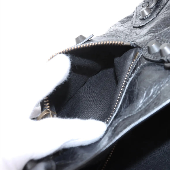 Balenciaga Black Leather Small Le City Bag  [Clearance Sale]