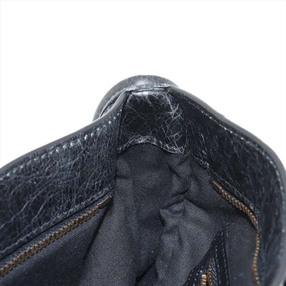 Balenciaga Black Leather Small Le City Bag  [Clearance Sale]