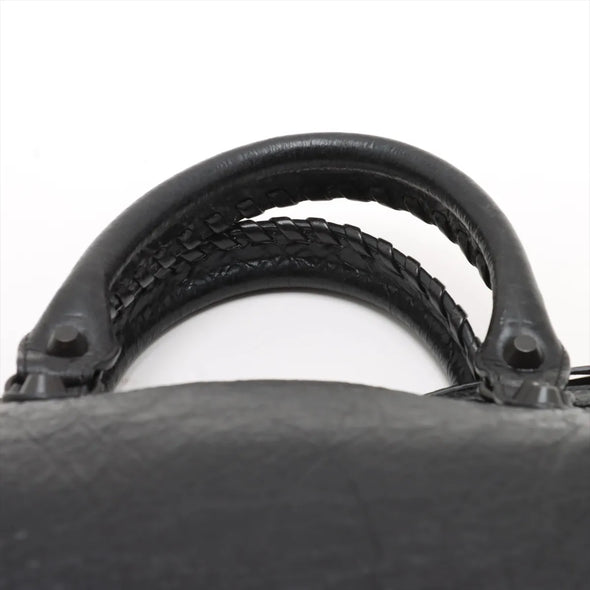Balenciaga Black Leather Small Le City Bag  [Clearance Sale]