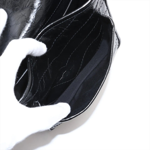 Saint Laurent Black Vintage Leather Niki Baby [Clearance Sale]