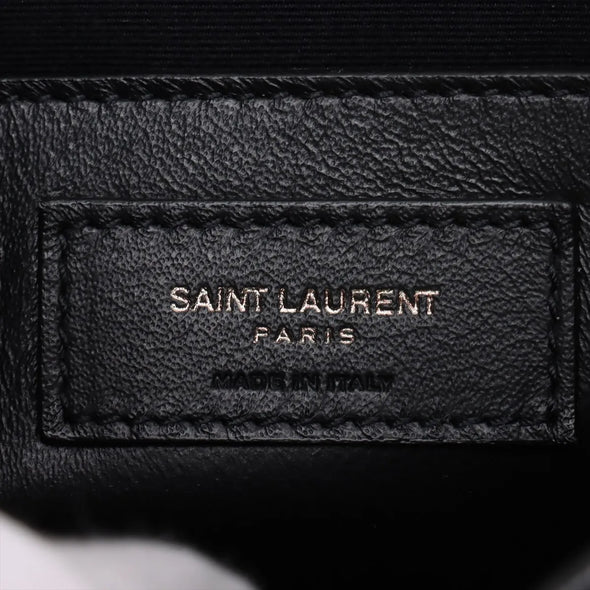 Saint Laurent Black Vintage Leather Niki Baby [Clearance Sale]