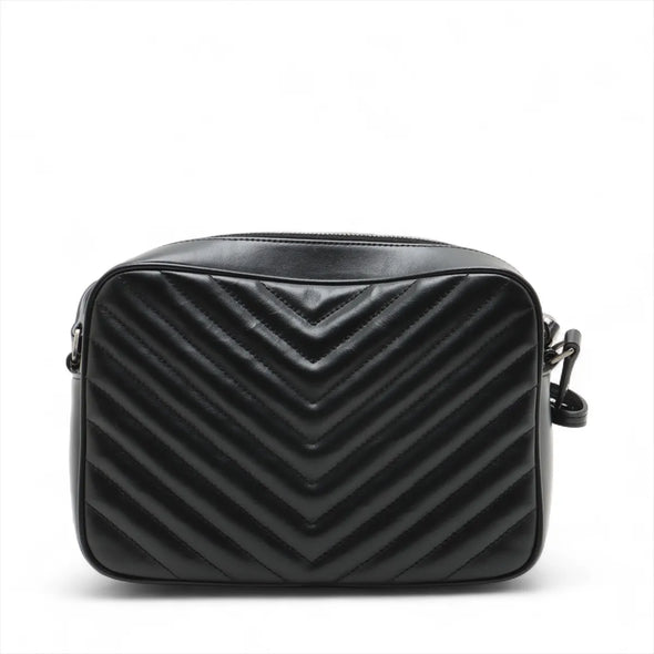 Saint Laurent Black Quilted Leather Lou Camera Bag [Clearance Sale]