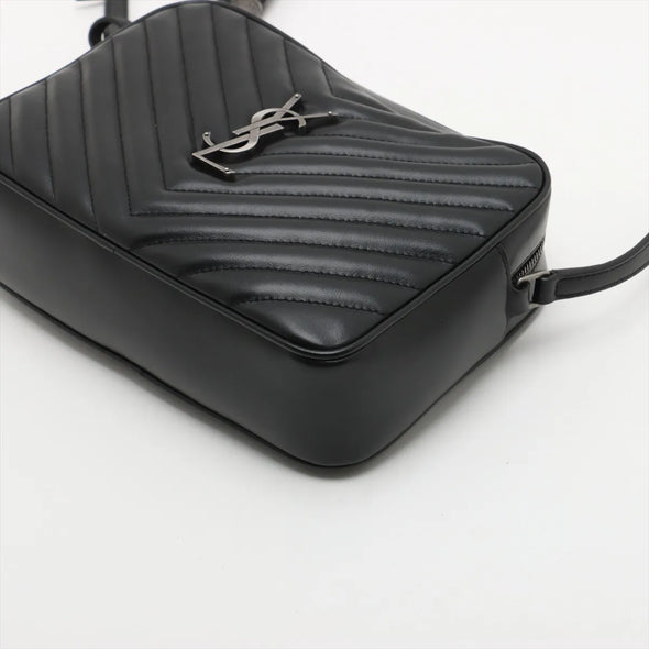 Saint Laurent Black Quilted Leather Lou Camera Bag [Clearance Sale]