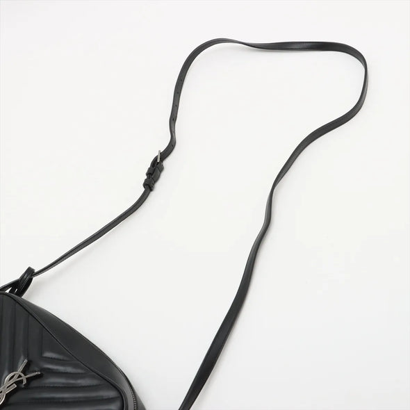 Saint Laurent Black Quilted Leather Lou Camera Bag [Clearance Sale]
