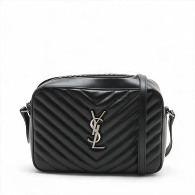 Saint Laurent Black Quilted Leather Lou Camera Bag [Clearance Sale]
