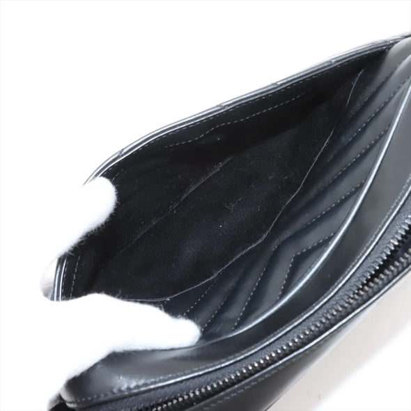 Saint Laurent Black Quilted Leather Lou Camera Bag [Clearance Sale]