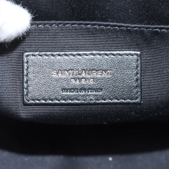 Saint Laurent Black Quilted Leather Lou Camera Bag [Clearance Sale]