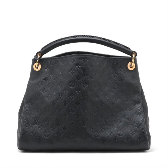 Louis Vuitton Blue Monogram Empreinte Leather Vintage Artsy MM [Clearance Sale]