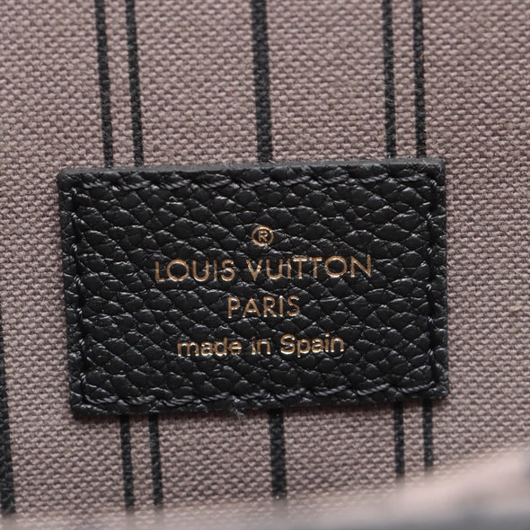 Louis Vuitton Black Monogram Empreinte Leather Pochette Metis [Clearance Sale]