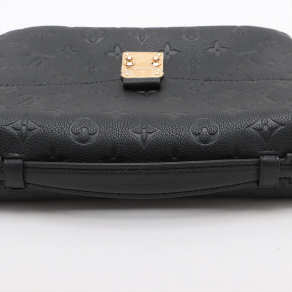 Louis Vuitton Black Monogram Empreinte Leather Pochette Metis [Clearance Sale]
