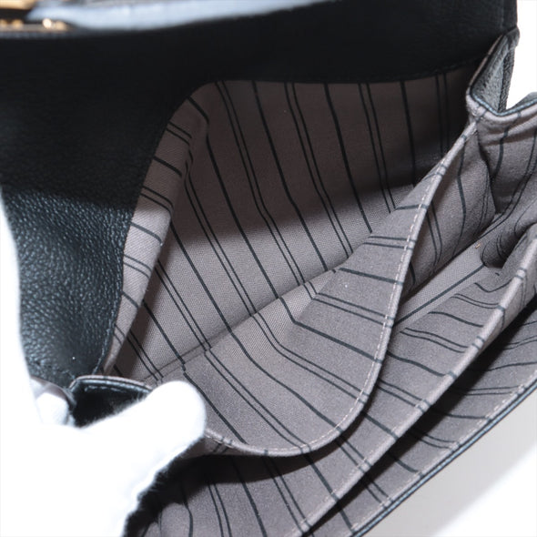 Louis Vuitton Black Monogram Empreinte Leather Pochette Metis [Clearance Sale]