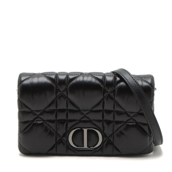 Christian Dior Black Cannage Leather Small Caro Bag [Clearance Sale]