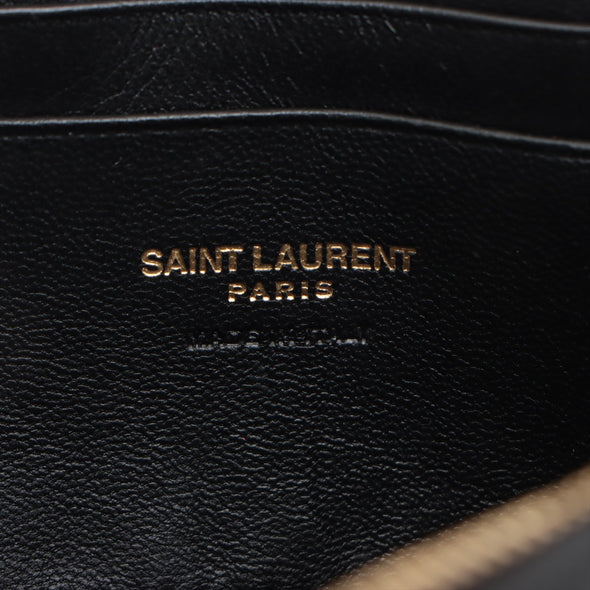 Saint Laurent Black Grained Leather Lou Camera Bag [Clearance Sale]