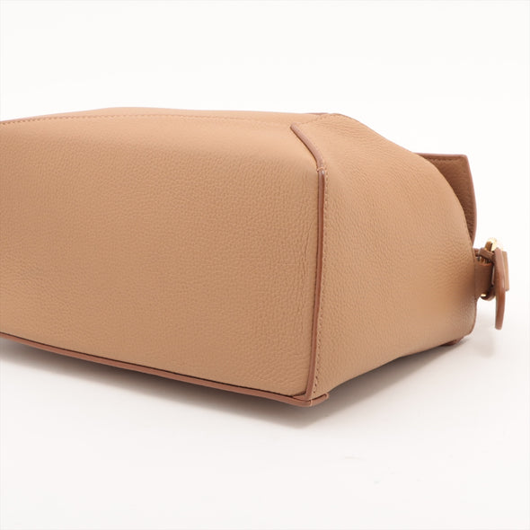 Loewe Brown Leather Small Puzzle Bag [Clearance Sale]