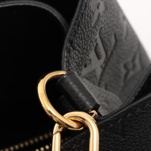 Louis Vuitton Noir Monogram Empreinte Leather NeoNoe MM [Clearance Sale]