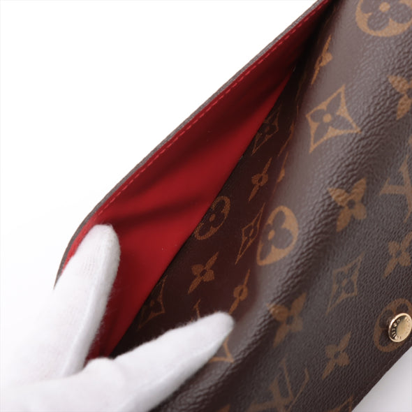 Louis Vuitton Fuchsia Monogram Sarah Wallet [Clearance Sale]