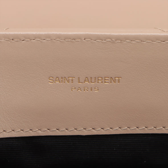 Saint Laurent Beige Leather Small Loulou Bag [Clearance Sale]