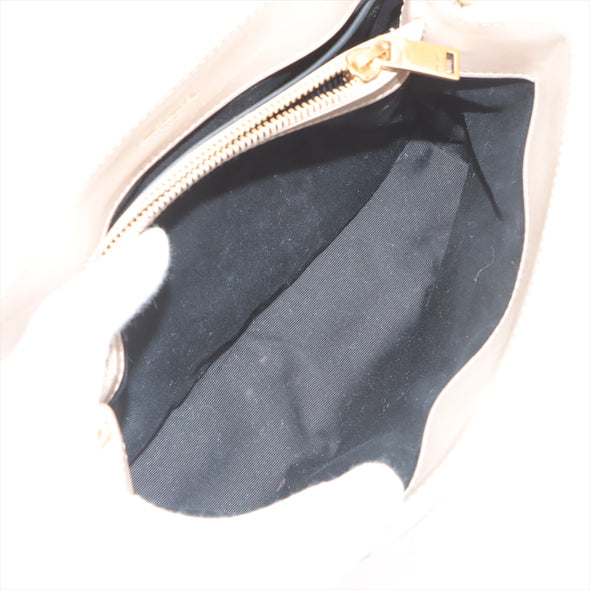 Saint Laurent Beige Leather Small Loulou Bag [Clearance Sale]