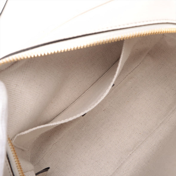 Gucci White Leather Blondie Small Shoulder Bag [Clearance Sale]