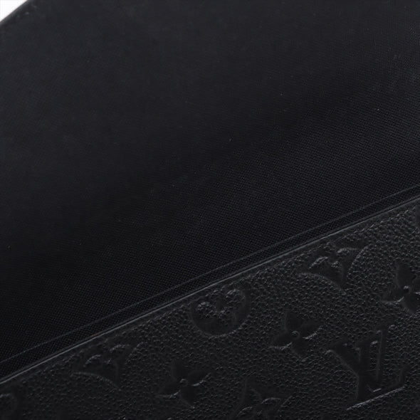 Louis Vuitton Noir Monogram Empreinte Leather Felicie Pochette [Clearance Sale]