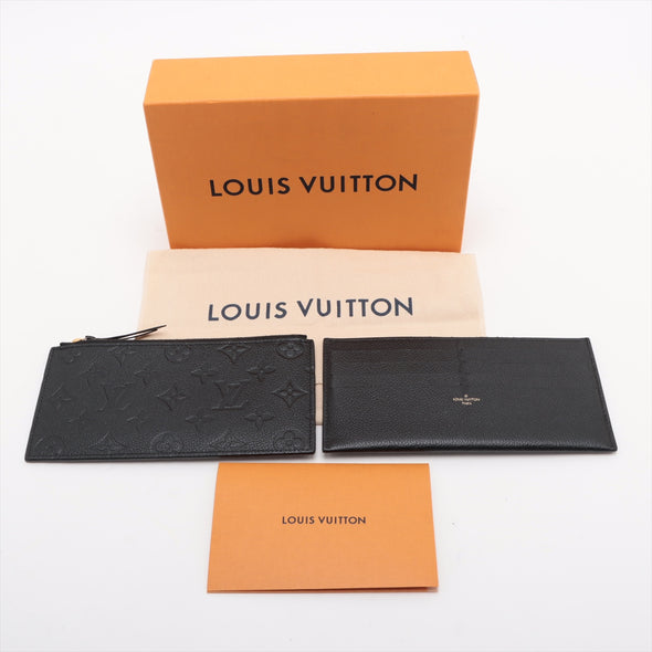 Louis Vuitton Noir Monogram Empreinte Leather Felicie Pochette [Clearance Sale]