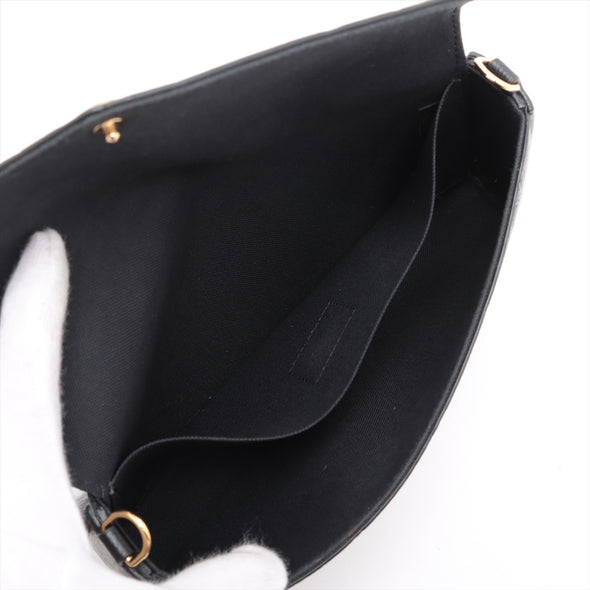 Louis Vuitton Noir Monogram Empreinte Leather Felicie Pochette [Clearance Sale]
