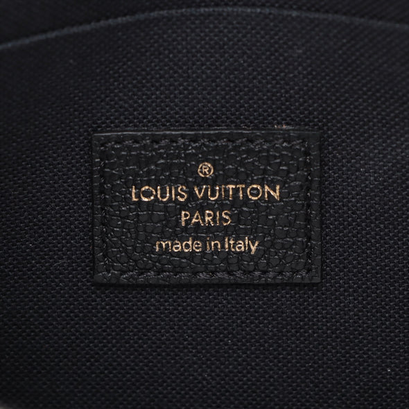 Louis Vuitton Noir Monogram Empreinte Leather Felicie Pochette [Clearance Sale]