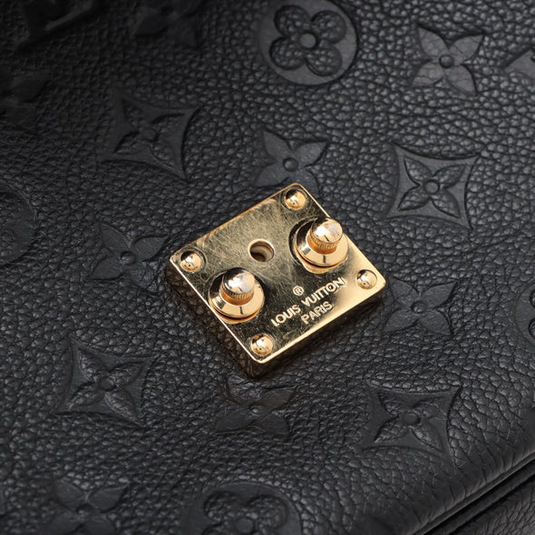 Louis Vuitton Noir Monogram Empreinte Leather Pochette Metis [Clearance Sale]