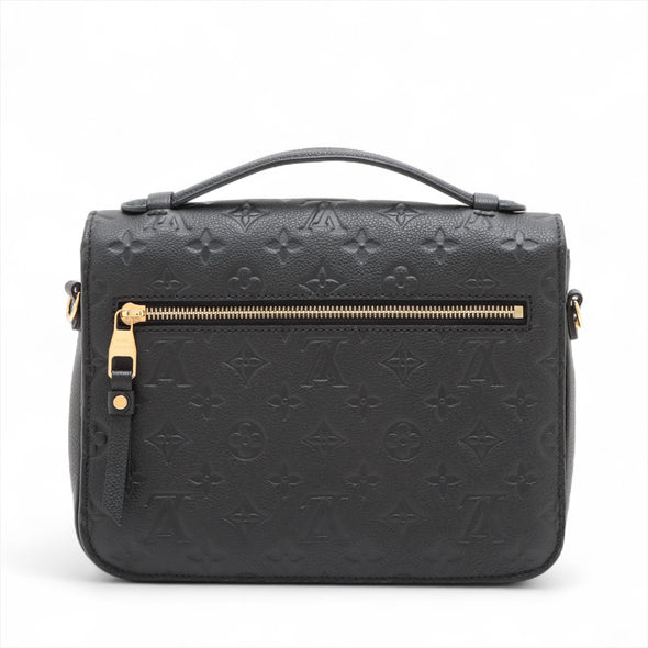 Louis Vuitton Noir Monogram Empreinte Leather Pochette Metis [Clearance Sale]