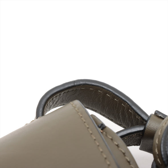 Loewe Khaki Leather Small Gate Dual Bag [Clearance Sale]