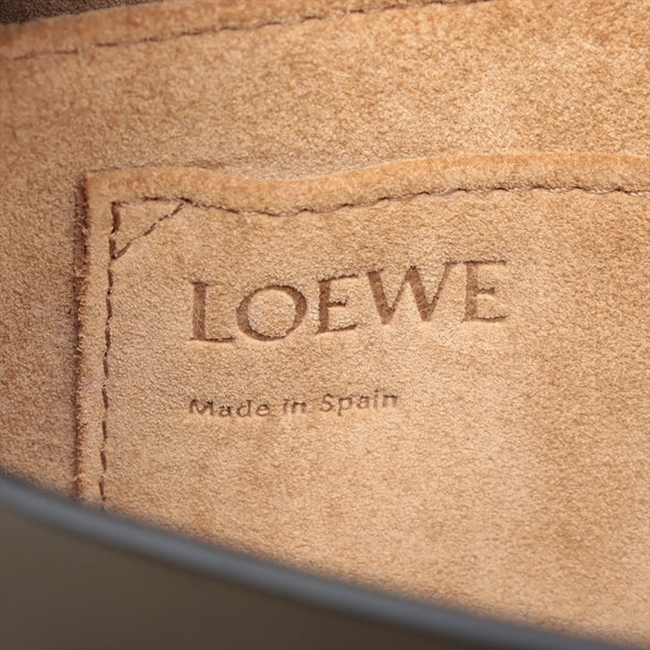 Loewe Khaki Leather Small Gate Dual Bag [Clearance Sale]